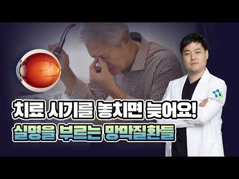 실명을 부르는 망막질환들