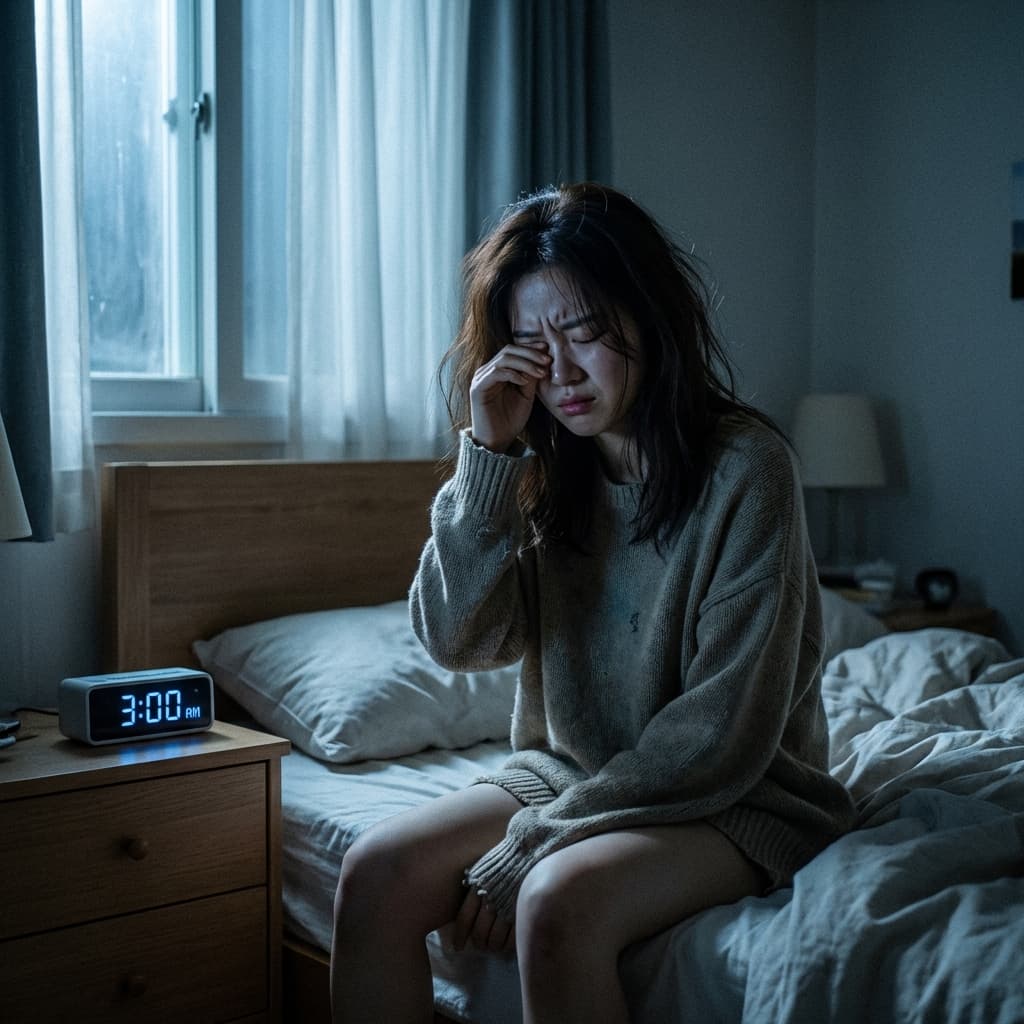 새벽에 깨는 이유, 오줌 마려워서 깨는 게 아닙니다! (불면증 팩트체크)